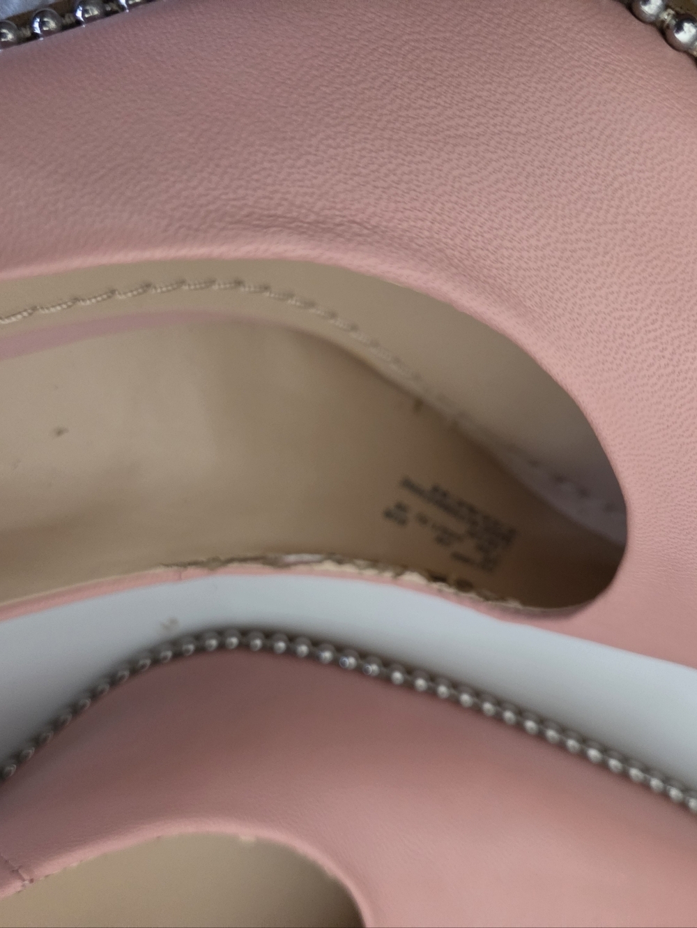 Coach Pink Studded 3" Heels - Picture 10 of 10